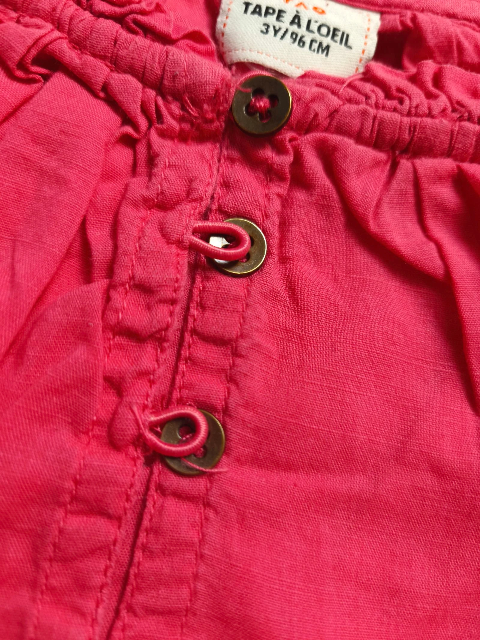Lote de 2 blusas ligeras para niña (3 años) – photo 6
